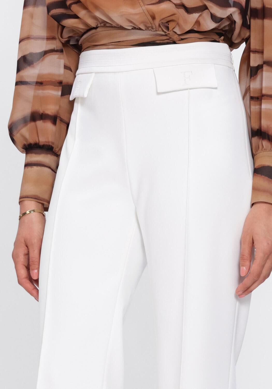 Witte ELISABETTA FRANCHI Pantalon PA17161E2 - large