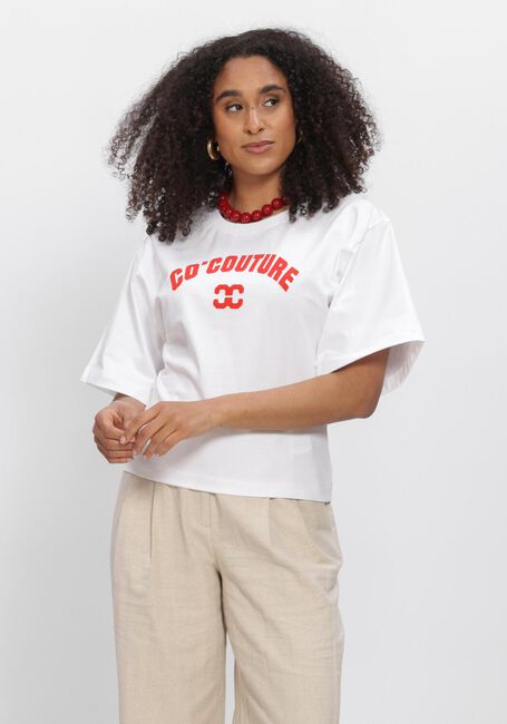 Witte CO'COUTURE T-shirt ZENGACC TEE O-NECK - large
