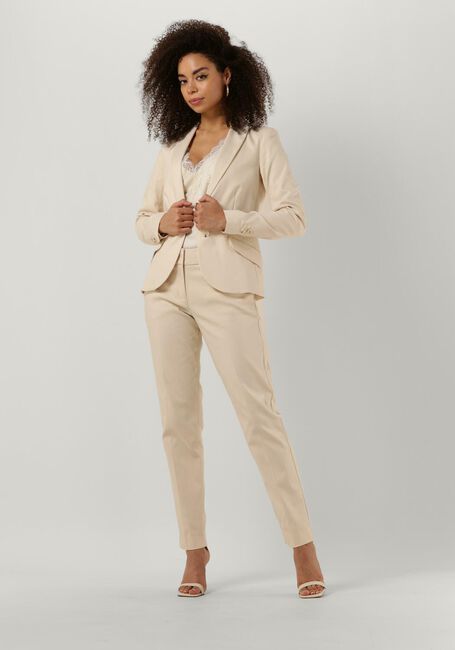 Gebroken wit SUMMUM Pantalon TROUSERS CLASSIC STRETCH (4S100) - large