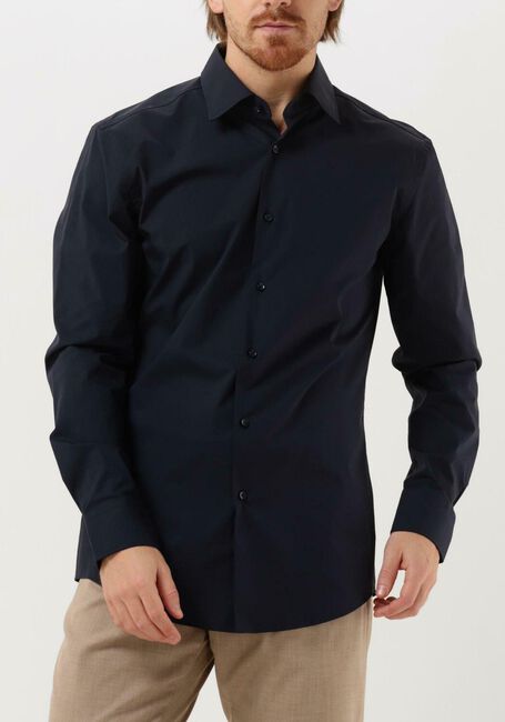 Donkerblauwe BOSS BLACK Klassiek overhemd H-HANK-KENT0C1-214 - large