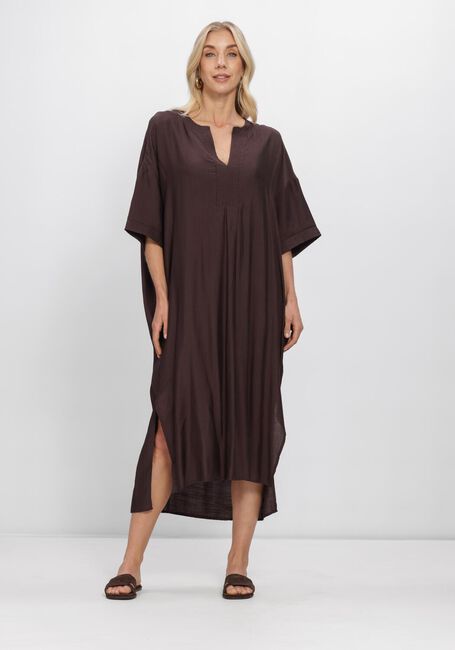 Bruine CO'COUTURE Midi jurk HERACC TUNIC V-DRESS - large