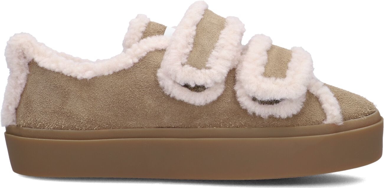 Inuikii Inuikii Lage Sneakers Dames Shearling Low Velcro