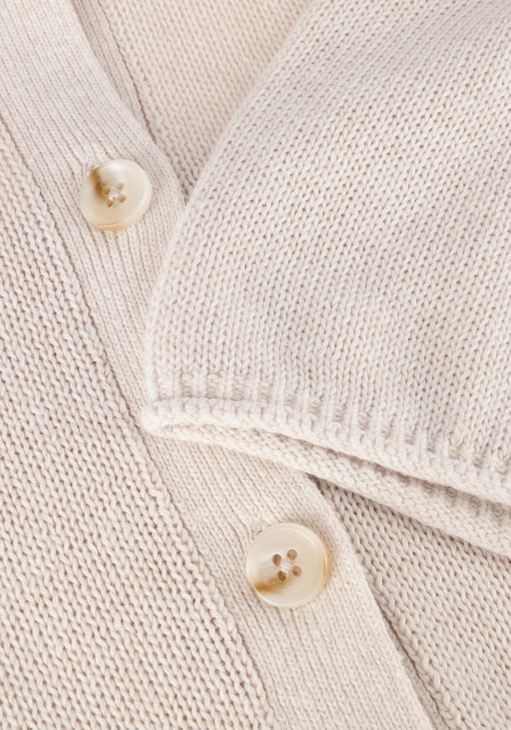 Ecru KNIT-TED Vest YOSHI - large