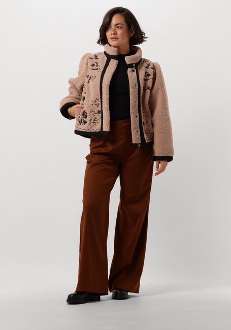 Zwarte ANTIK BATIK Top ANGELIE SMOCK BLOUSE - large