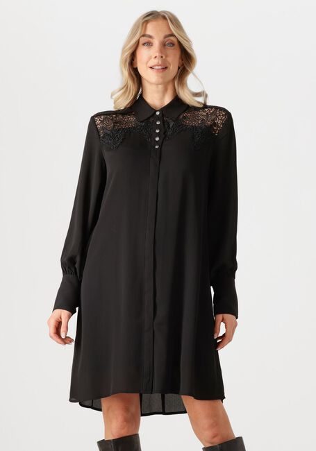 Zwarte BRUUNS BAZAAR Mini jurk VIENA DRESS - large