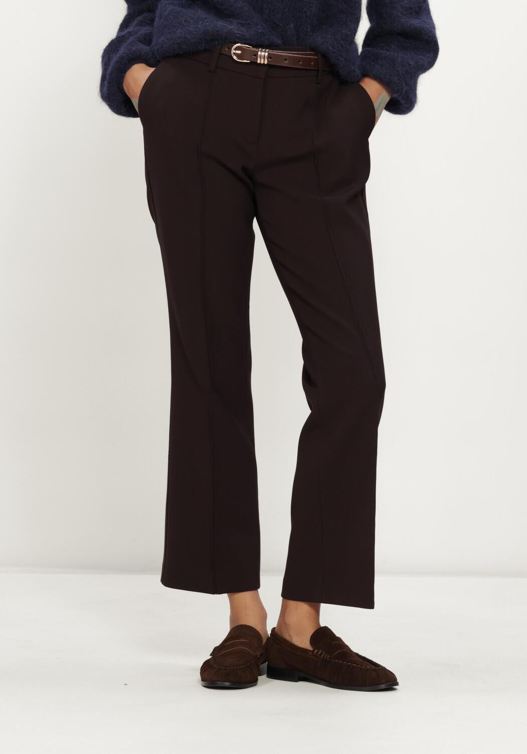 Bruine CAMBIO Pantalon FARAH - large