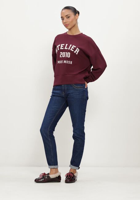 Bordeaux MOS MOSH Sweater MMNIMA O-LS SWEATSHIRT - large