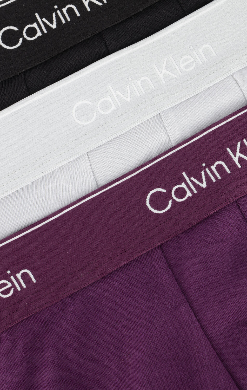 Zwarte CALVIN KLEIN UNDERWEAR Boxershorts BOXER BRIEF 3PK - large