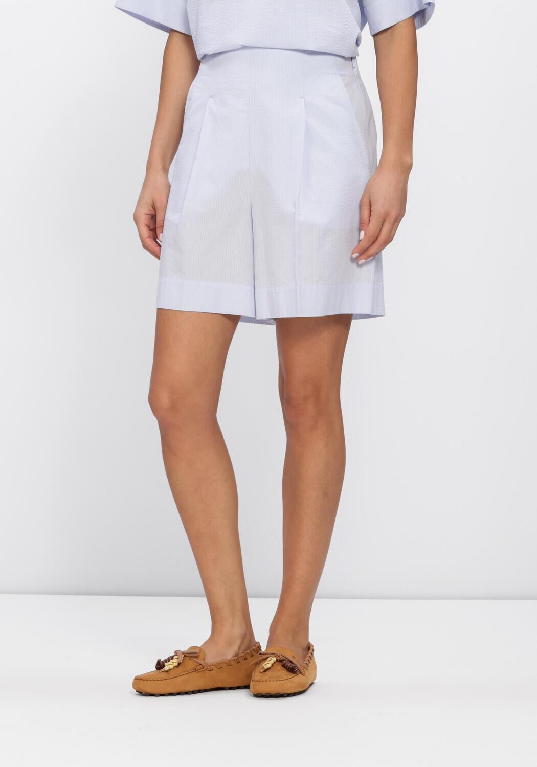 Lichtblauwe MAX MARA Broeken SHORT TROUSERS - large