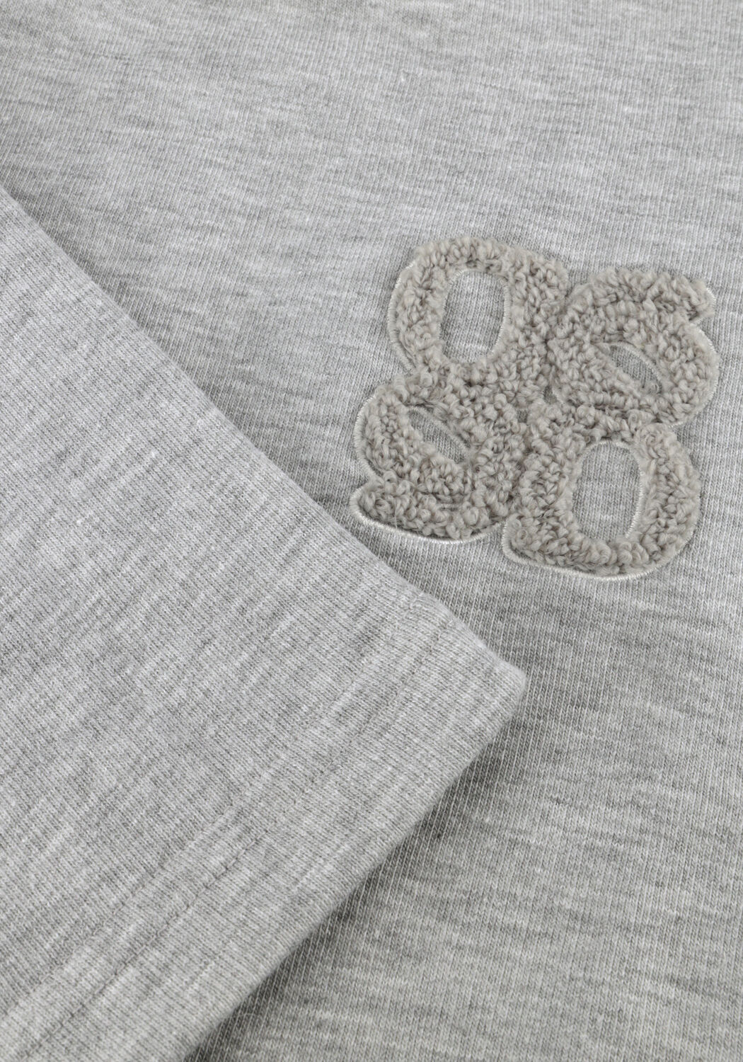 Lichtgrijze DANTE6 Sweater ROGUE KIMONO SLEEVE SWEATER - large