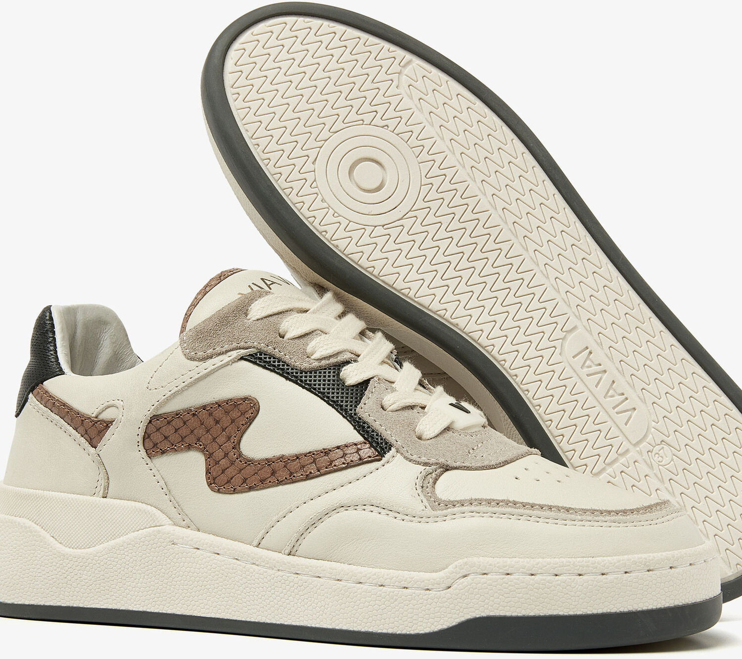 Witte VIA VAI Lage sneakers SAM LEVI - large