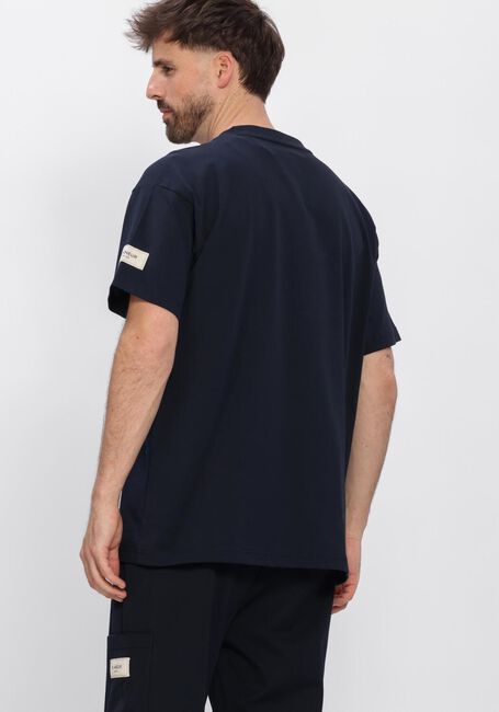 Donkerblauwe FLANEUR T-shirt ATELIER T-SHIRT - large