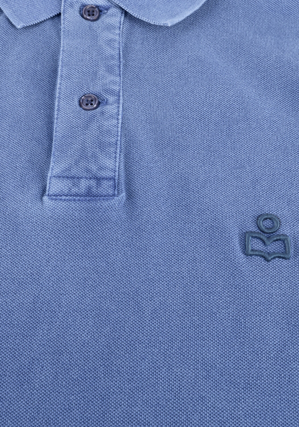 Blauwe ISABEL MARANT Polo AFKO PLASTRON - large