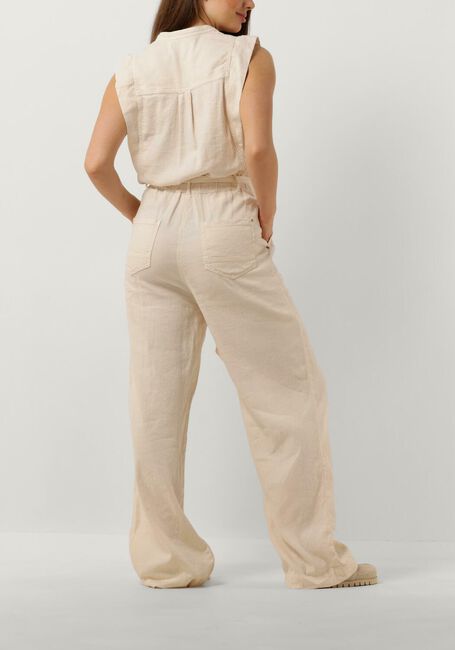 Gebroken wit SUMMUM Jumpsuit JUMPSUIT COTTON LINEN STRETCH - large