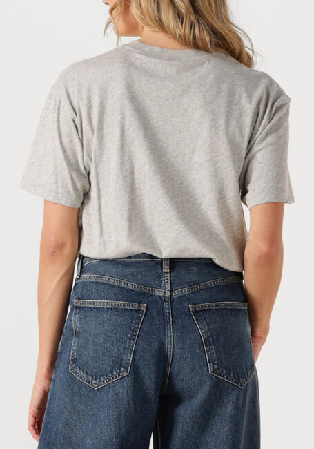 Grijze ANINE BING T-shirt COHEN TEE LOS ANGELS STENCIL - large