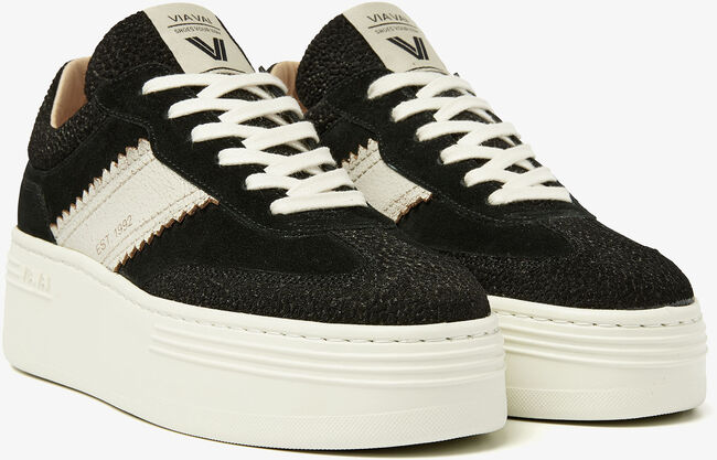 Zwarte VIA VAI Sneakers ISA ROMI - large