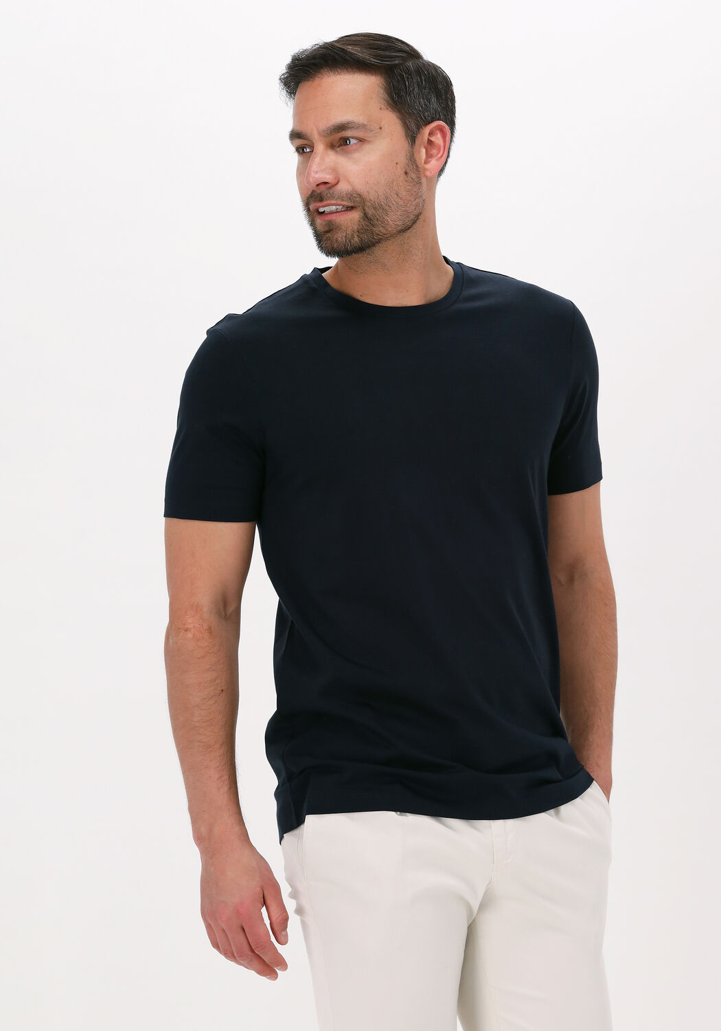 Boss Black T-Shirt Heren Tessler 150, Maat: 3XL, Kleur: Donkerblauw