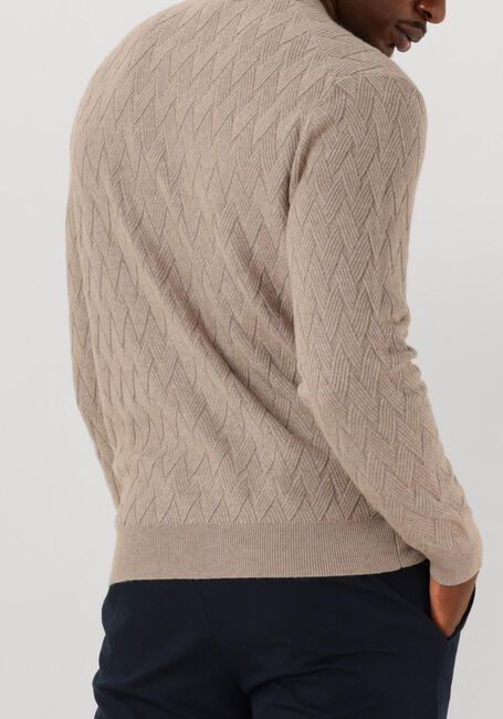 Zand GENTILUOMO Trui ROUND LS - large