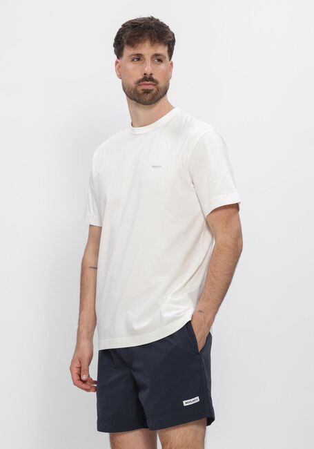 Witte WOOLRICH T-shirt COTTON LOGO T-SHIRT - large