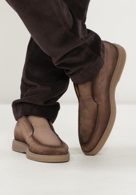 Bruine SANTONI Instappers MEN'S ANKLE BOOT - large