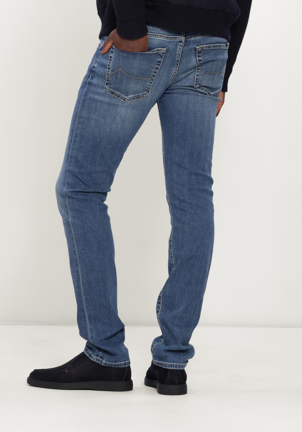 Lichtblauwe JACOB COHEN Slim fit jeans PANT 5 PKT SLIM FIT NICK - large