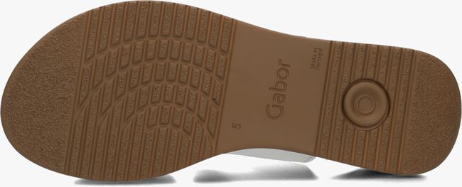 Witte GABOR Platte sandalen 744 Witte GABOR Platte sandalen 744 - large