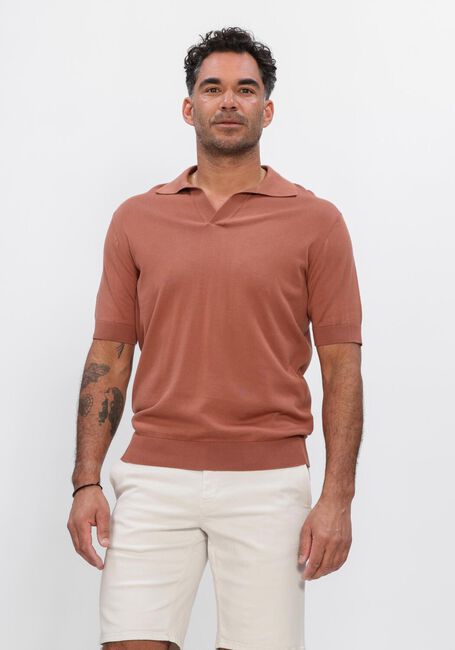 Cognac FILIPPO DE LAURENTIIS Polo POLO MC SKIPPER - large