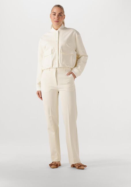 Ecru SECOND FEMALE Jack LIU NEW BOMBER - large