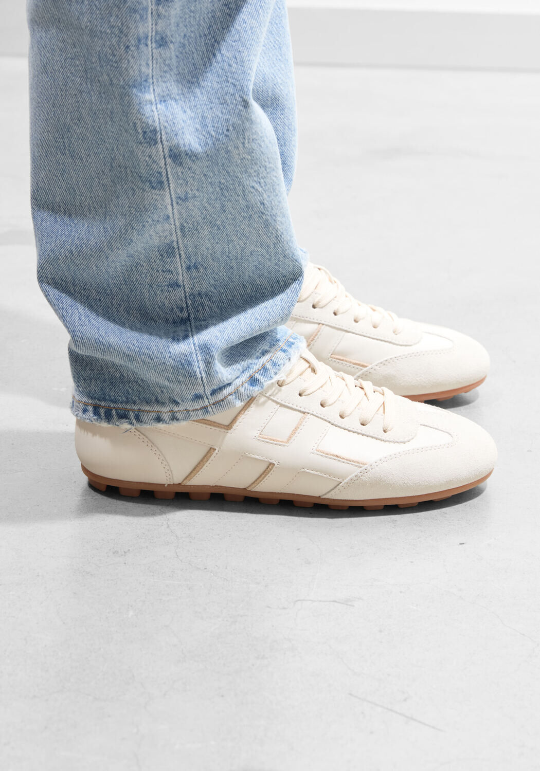 Gebroken wit HOGAN Lage sneakers H693 ALLACCIATO H - large