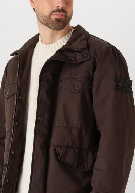 Bruine STONE ISLAND Jack FIELD JACKET - large