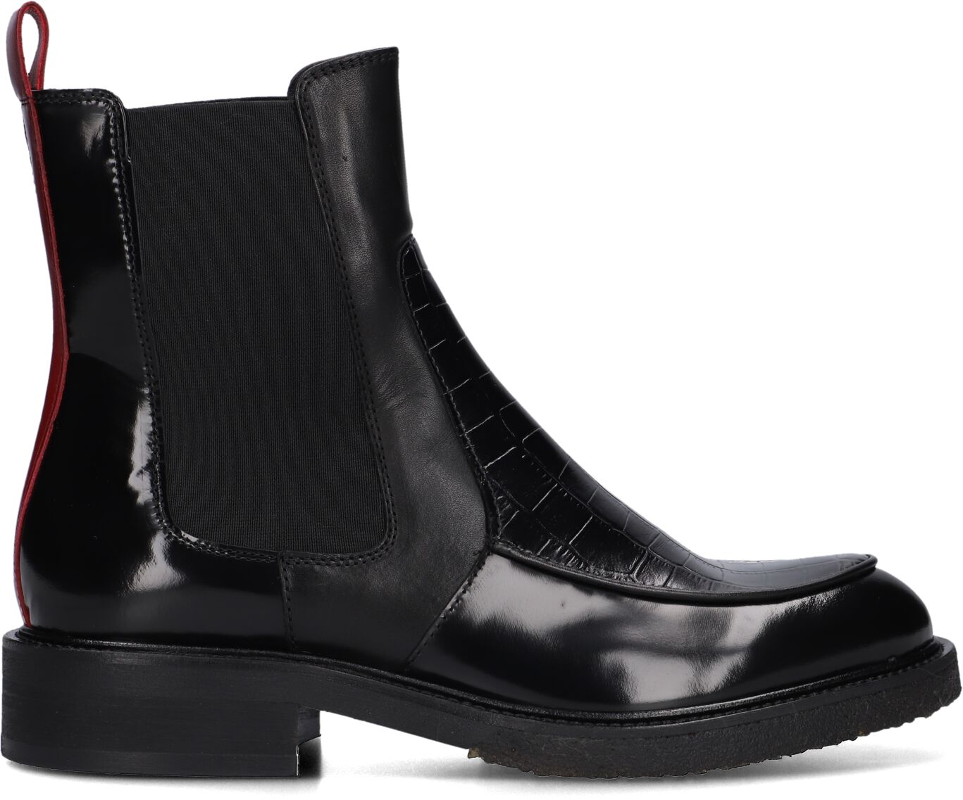 Billi Bi Chelsea Boots Dames A7100, Maat: 38, Materiaal: Leer, Kleur: Zwart