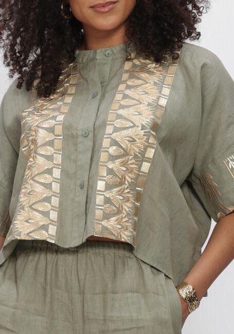 Groene GREEK ARCHAIC KORI Blouses S26K-2075047 - large