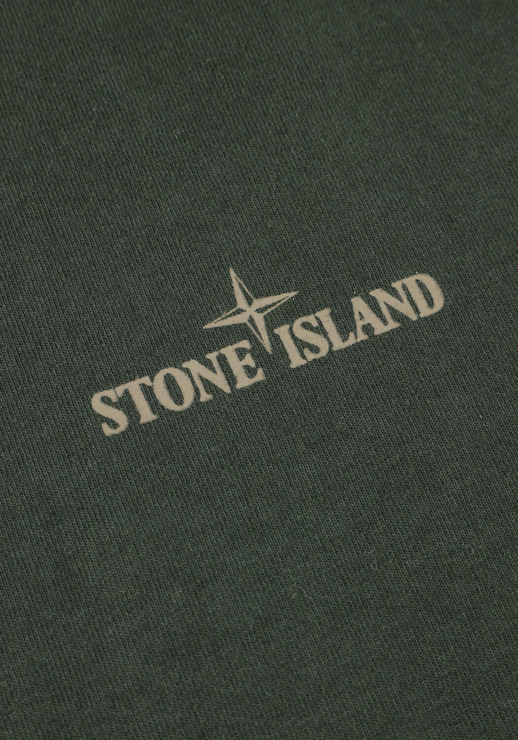 Groene STONE ISLAND T-shirt SS T SHIRT - large