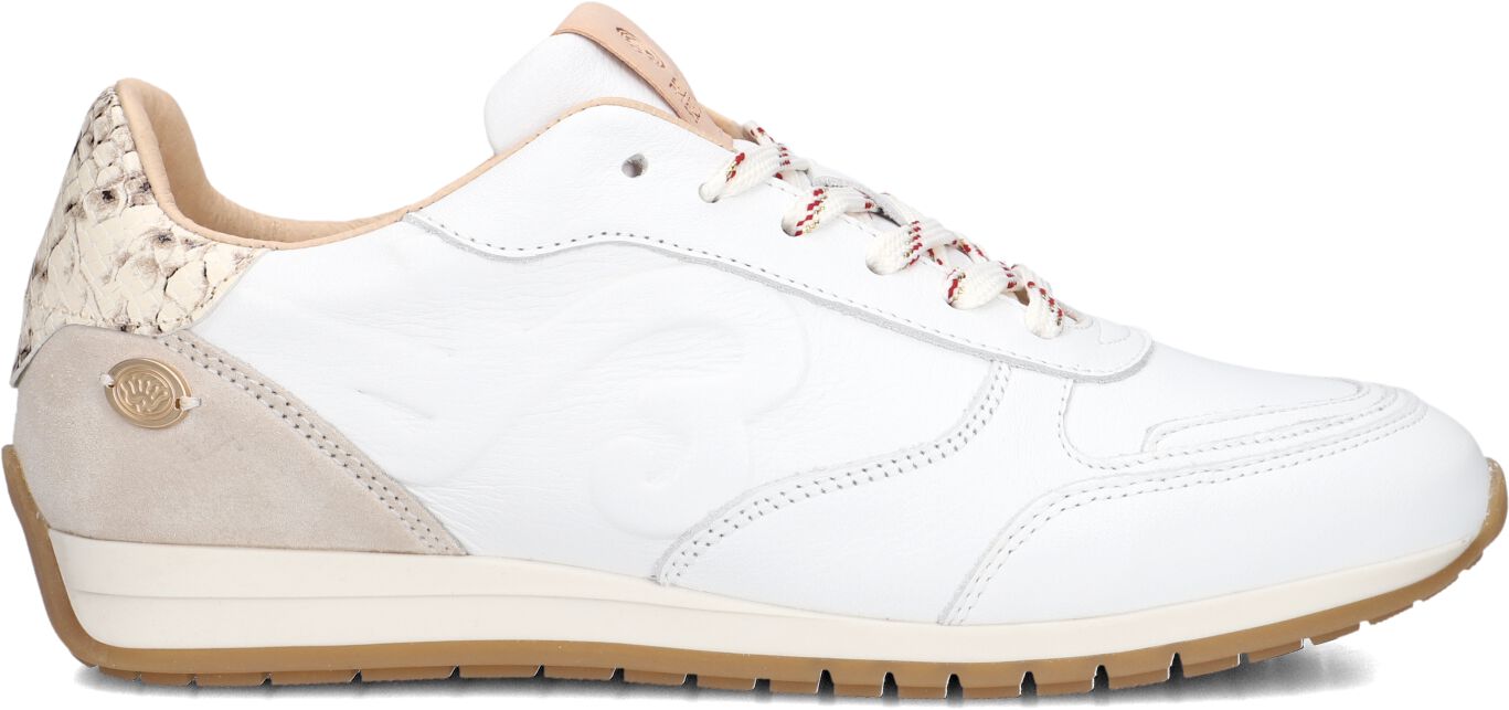 Fred de la Bretoniere Lage Sneakers Dames Vlora Sign, Maat: 41, Materiaal: Leer, Kleur: Wit afbeelding 1