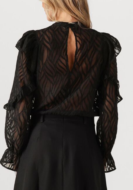 Zwarte CO'COUTURE Blouses ROCHELLE FRILL BLOUSE - large