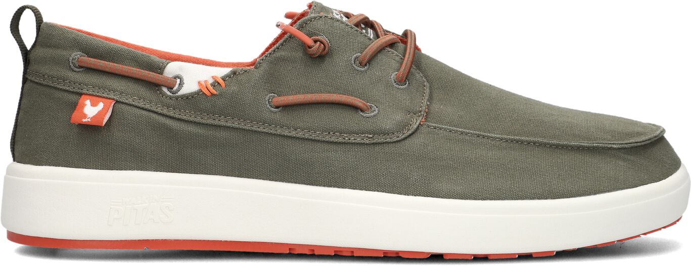Pitas Instappers
Heren Maui, Maat: 44, Materiaal: Canvas, Kleur: Groen