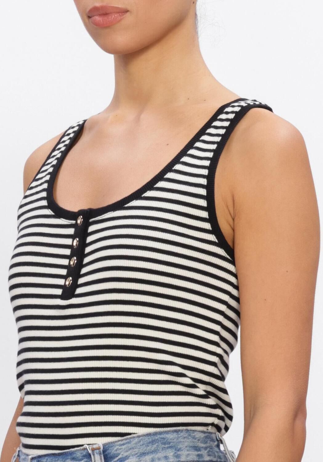 Gebroken wit ANINE BING Top ALLESIA TANK TOP - large