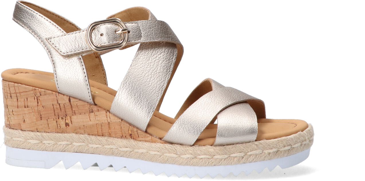 Gabor Sandalen
Dames 832, Maat: 36, Materiaal: Leer, Kleur: Beige