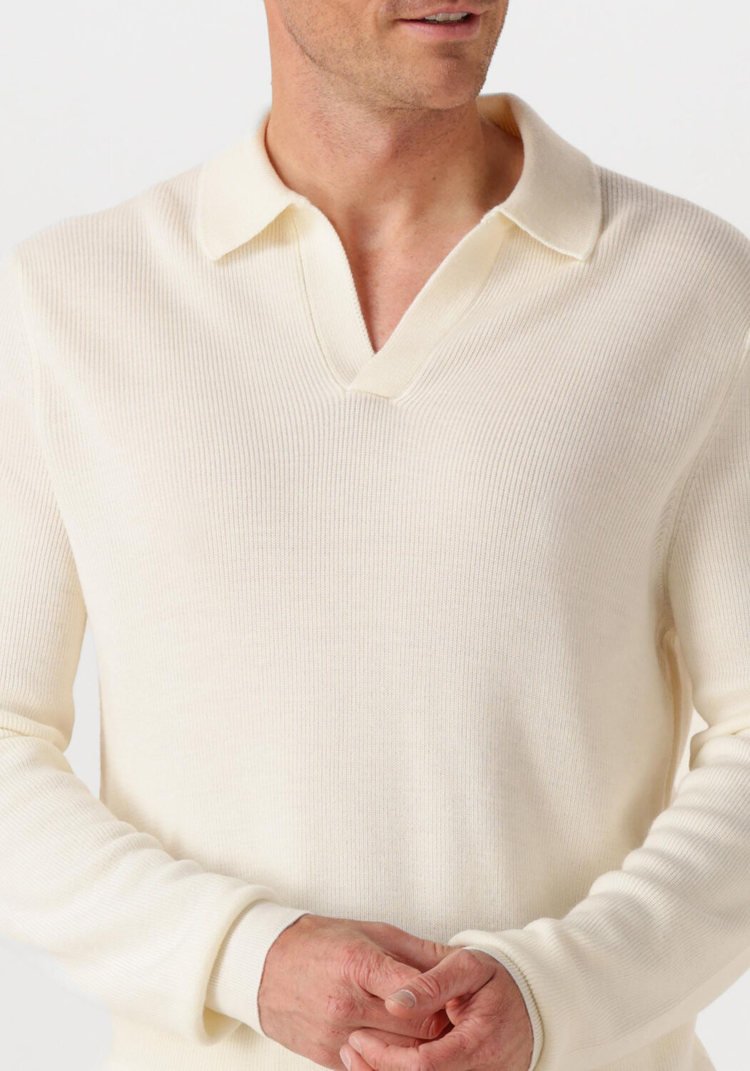 Gebroken wit GRAN SASSO Trui TENNIS L SLV SKIPPER - large