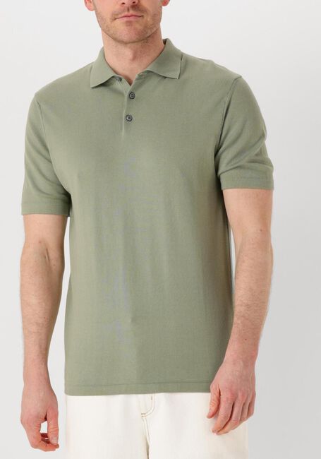 Groene THE GOODPEOPLE Polo PLAN - large