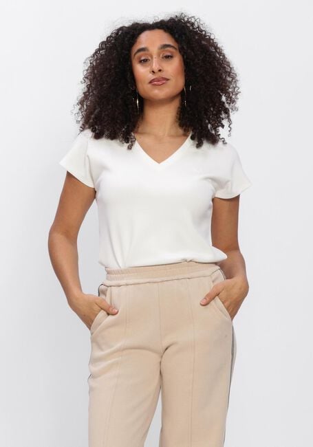 Gebroken wit AIMEE THE LABEL T-shirt INGRID - large