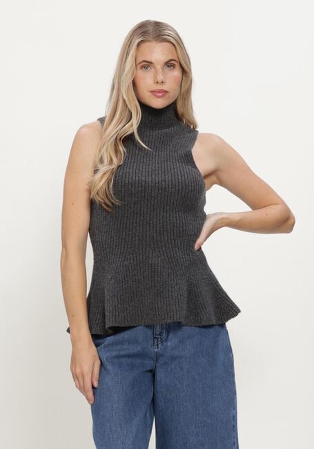 Donkergrijze RHUNE Trui THORA KNIT - large