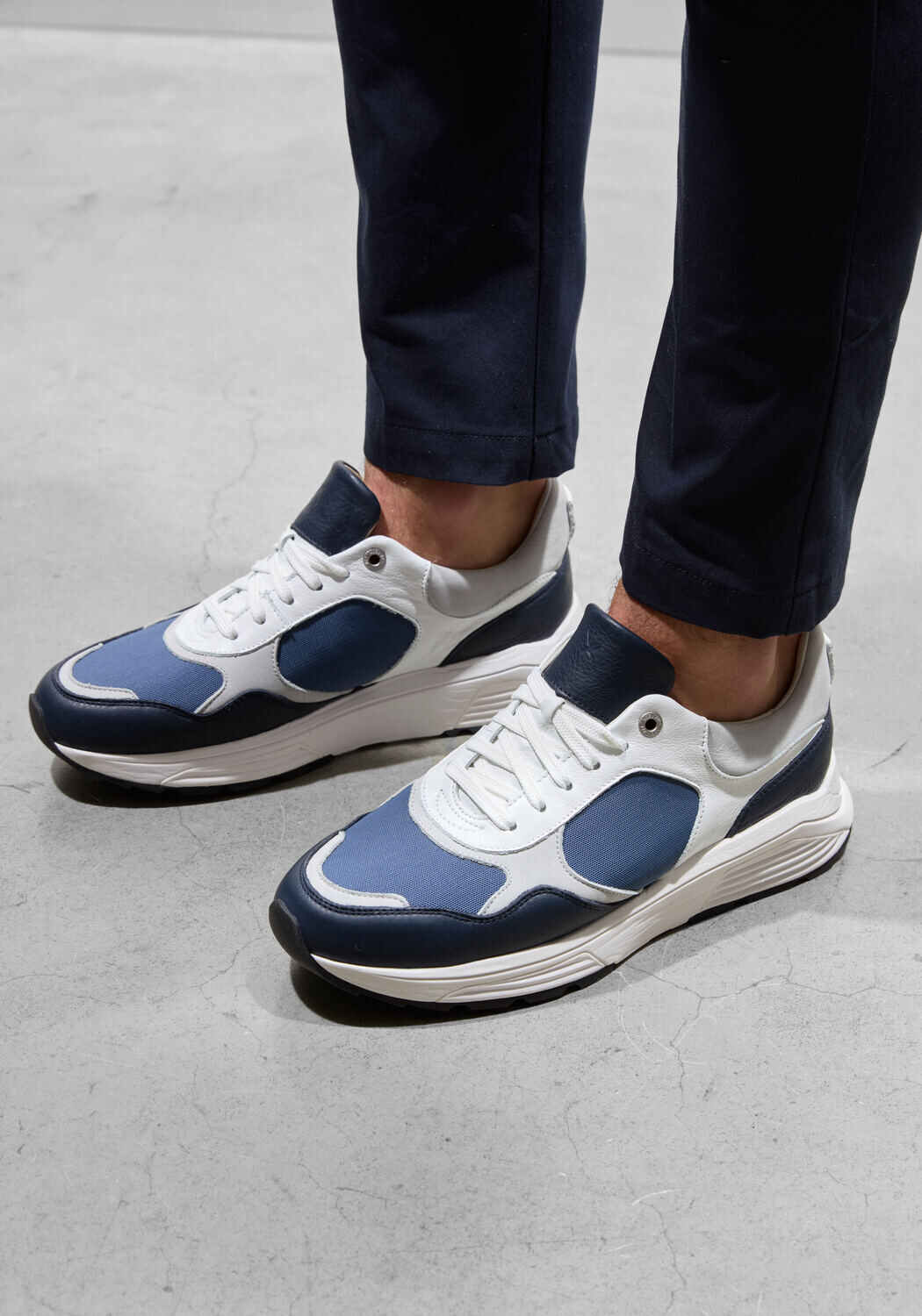 Blauwe XSENSIBLE Lage sneakers RIALTO - large