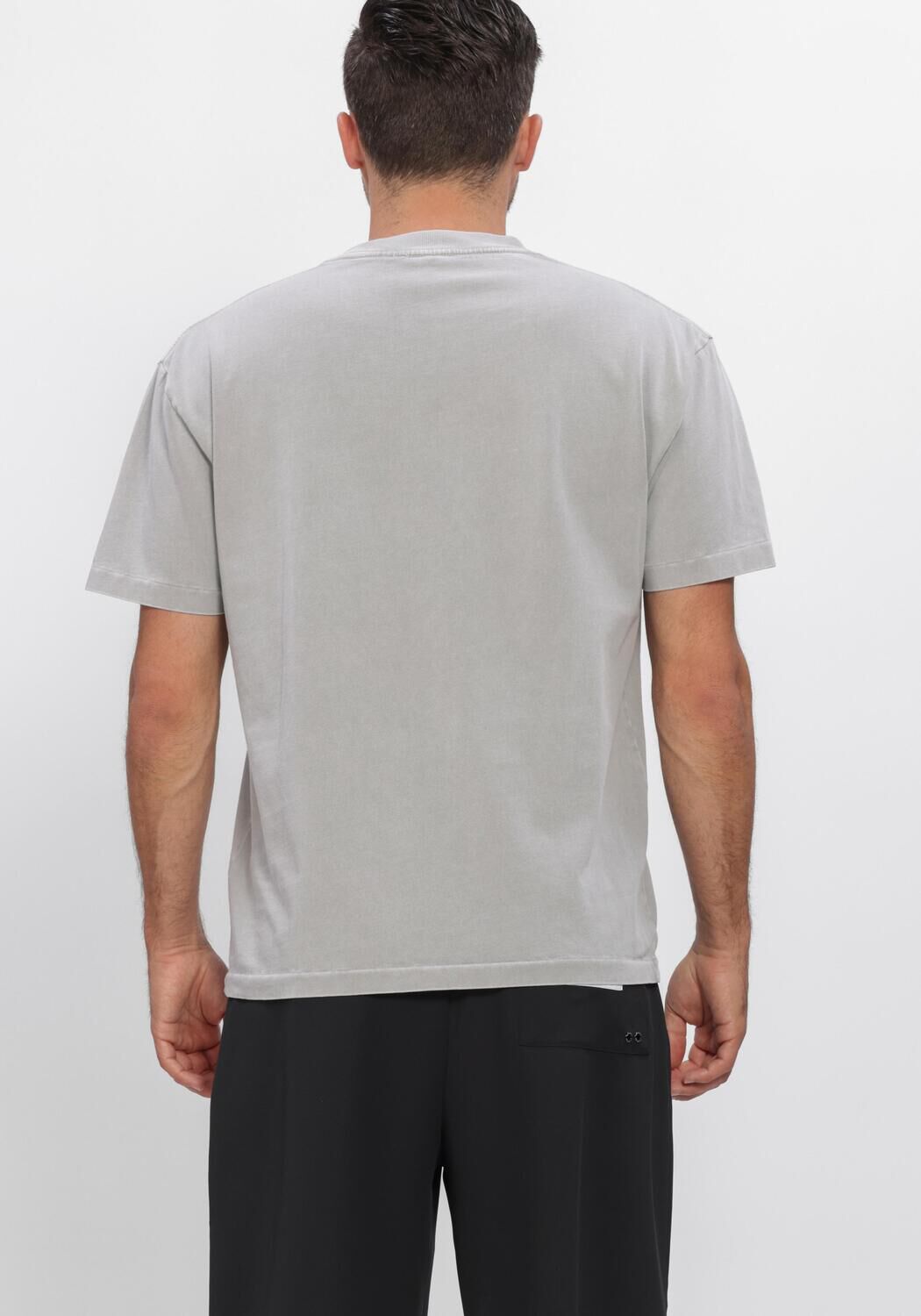 Lichtgrijze NEW AMSTERDAM SURF ASSOCIATION T-shirt CHOP TEE - large