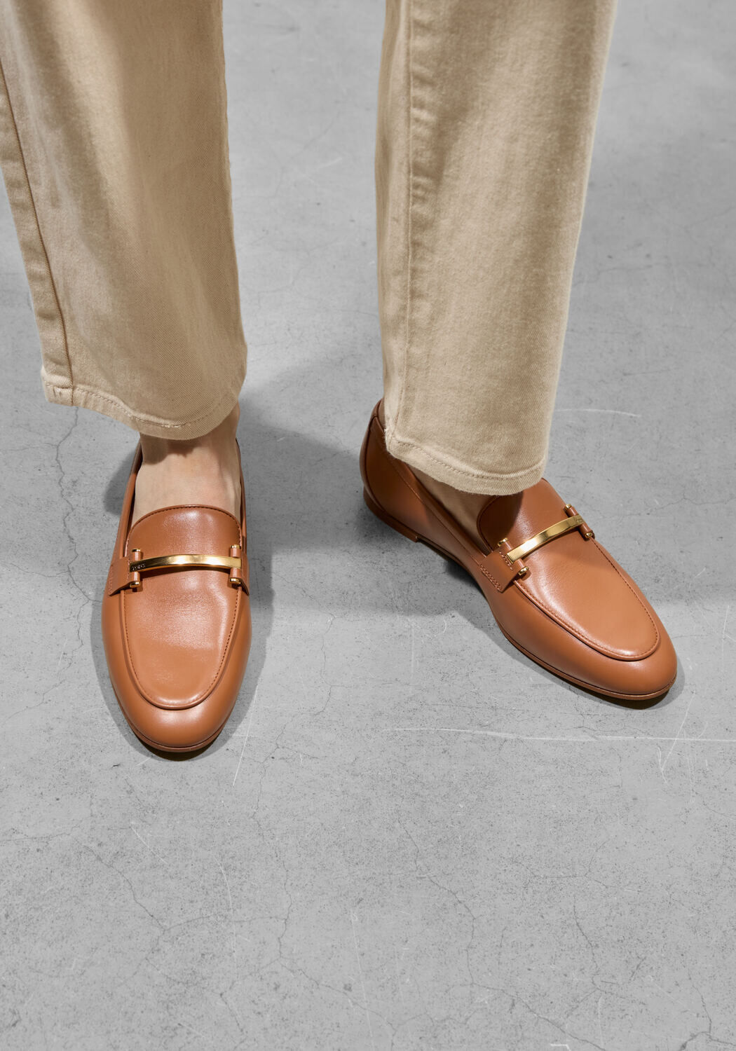 Camel TOD'S Loafers BARRETTA ATTACCHI - large