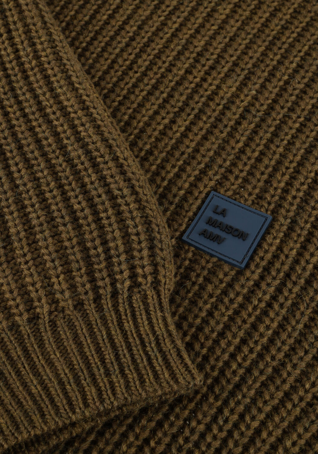 Khaki AMERICAN VINTAGE Trui CRASHWAY CREW - large