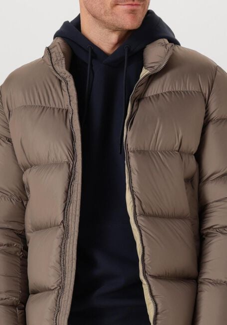 Taupe WOOLRICH Gewatteerde jas CLOUD EAGLE JACKET - large