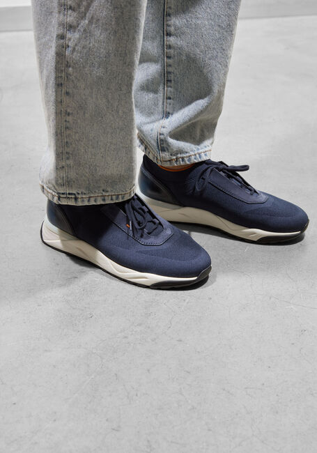 Blauwe SANTONI Lage sneakers FLIN Blauwe SANTONI Lage sneakers FLIN - large
