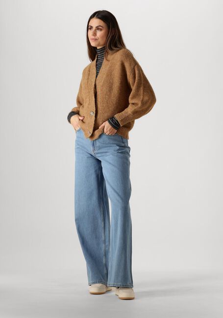 Bruine SUMMUM Vest FANCY BUTONS CARDIGAN COZY - large