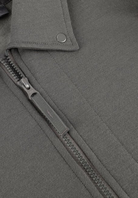 Donkergrijze STONE ISLAND Vest ZIP UP CARDIGAN - large